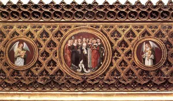 St Ursula Shrine Medallions Oil Painting by (manner of) Memling, Hans