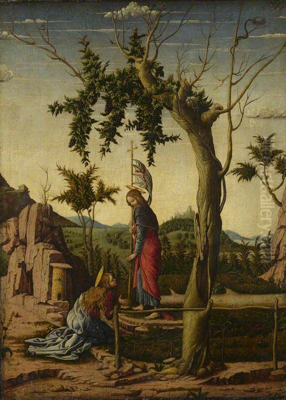 Noli Me Tangere Oil Painting by Andrea Mantegna