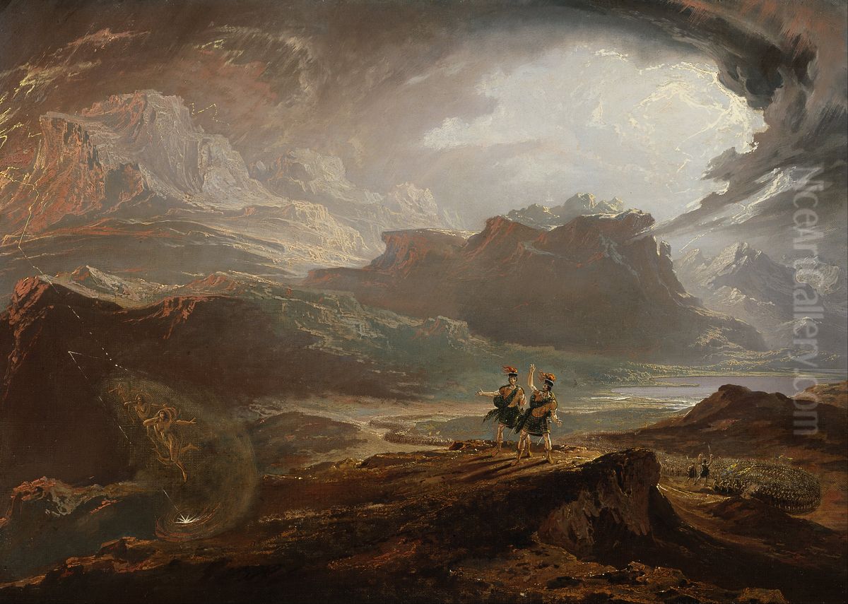 Macbeth Oil Painting by John Martin
