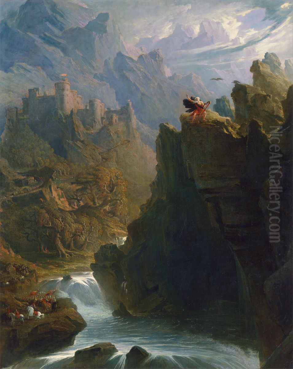 The Bard Oil Painting by John Martin