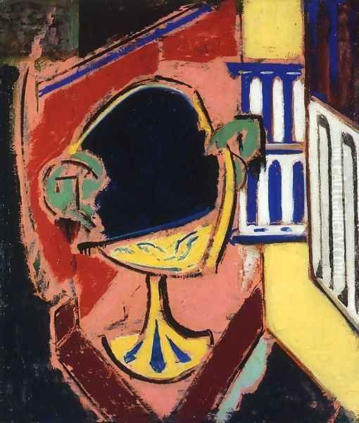 Brass Bowl 1920 Oil Painting by Alfred Henry Maurer