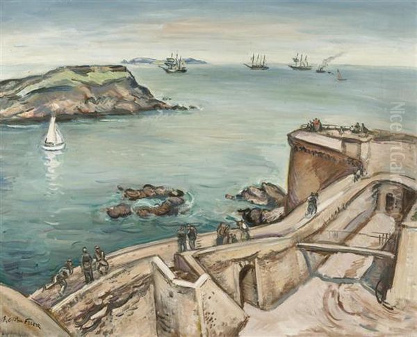 St. Malo. Oil Painting by Emile-Othon Friesz