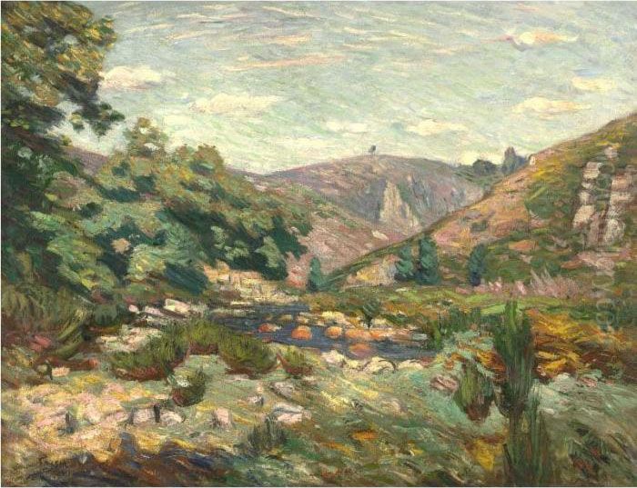 Paysage De La Creuse Oil Painting by Emile-Othon Friesz