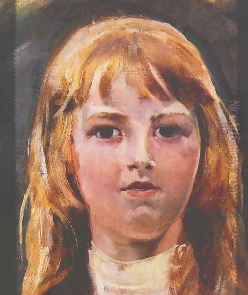 Isia Oil Painting by Jacek Malczewski