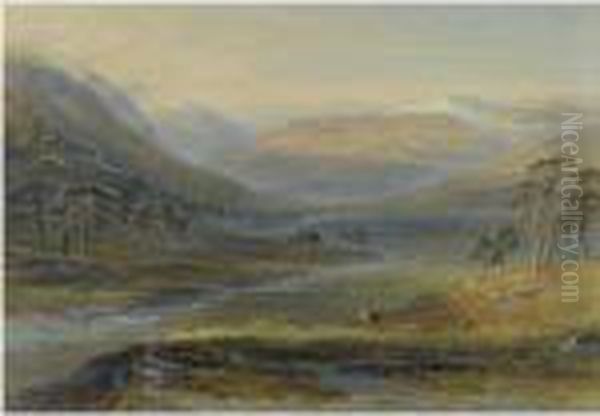 Summer In Mar Forest Oil Painting by George Arthur Fripp