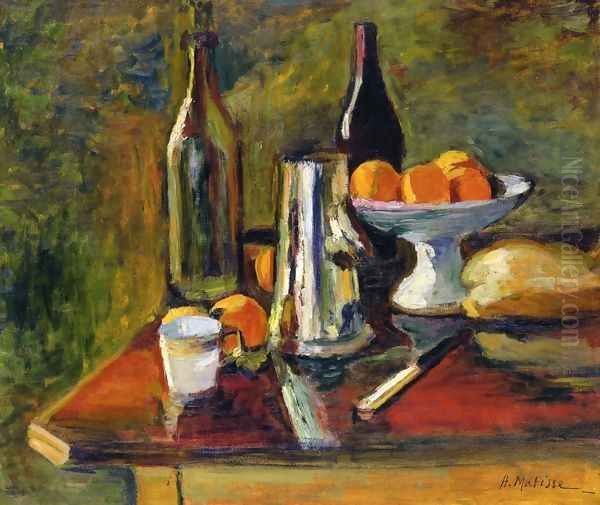 Still Life with Oranges Oil Painting by Henri Matisse