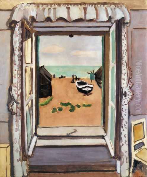 Open Window, Etretat Oil Painting by Henri Matisse