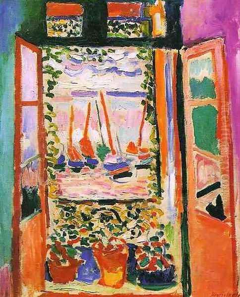 Open window at Collioure Oil Painting by Henri Matisse