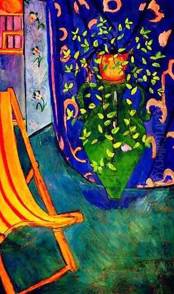 corner of studio Oil Painting by Henri Matisse