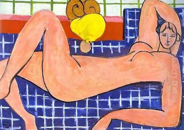 Pink Nude Oil Painting by Henri Matisse