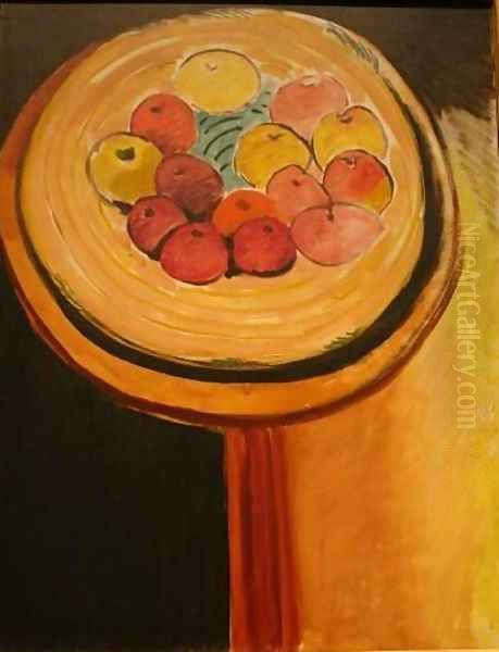 Apples Oil Painting by Henri Matisse