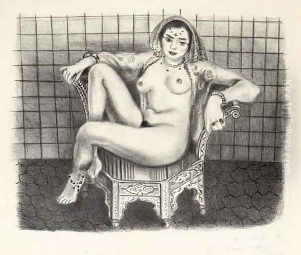 Jeune Hindoue Oil Painting by Henri Matisse