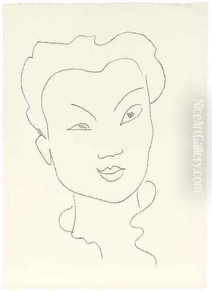 Jeune Chinoise Oil Painting by Henri Matisse