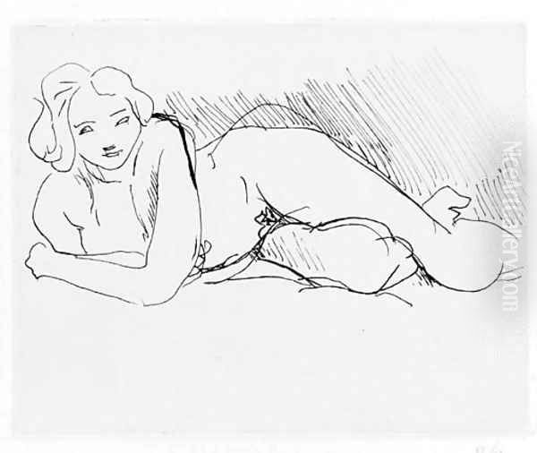 Nu couche Oil Painting by Henri Matisse