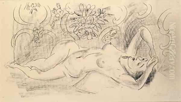 Nu. etude de Torsion du Corps Oil Painting by Henri Matisse