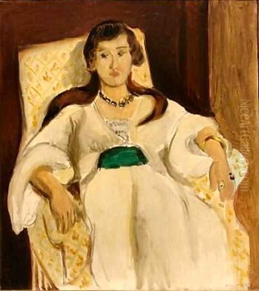 The Green Sash Oil Painting by Henri Matisse