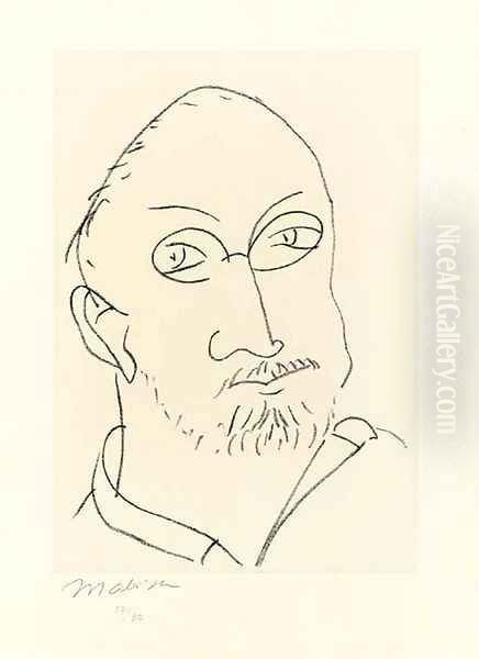 Grande Masque Oil Painting by Henri Matisse