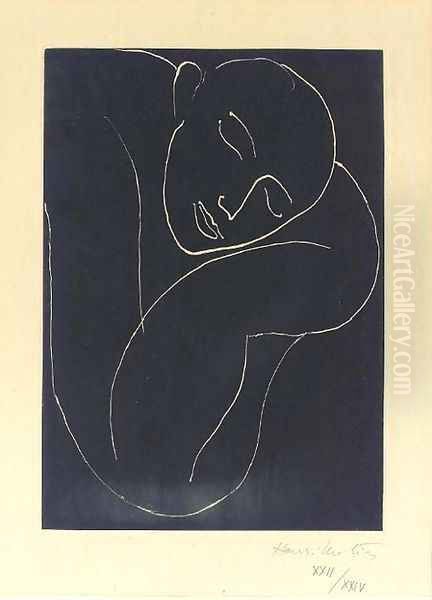 L'Homme endormi Oil Painting by Henri Matisse