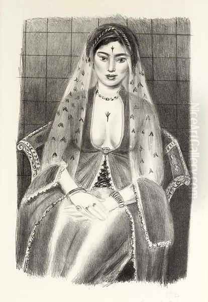 La Persane Oil Painting by Henri Matisse