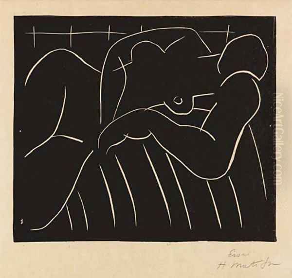 La Sieste Oil Painting by Henri Matisse