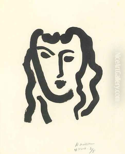 Patitcha. Masque Oil Painting by Henri Matisse