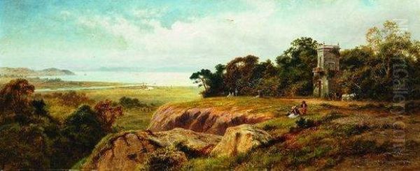 Avon Mouth & Welshhill Oil Painting by Robert Gallon