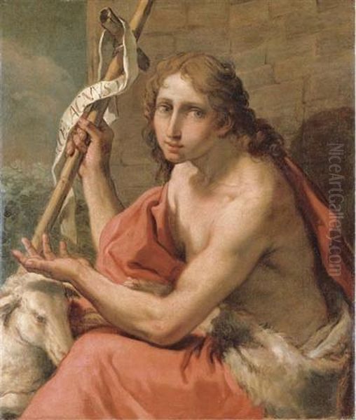 Saint John The Baptist Oil Painting by Gaetano Gandolfi