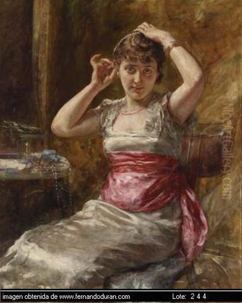 Untitled Oil Painting by Eduardo Leon Garrido