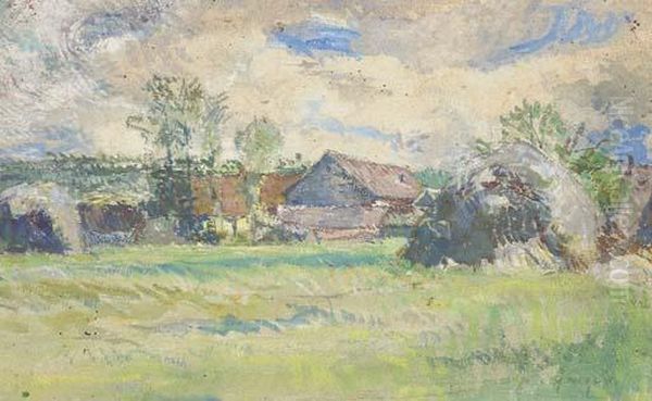 Paysage De Campagne Oil Painting by Paul Gauguin