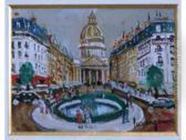 Le Pantheon Oil Painting by Lucien Genin