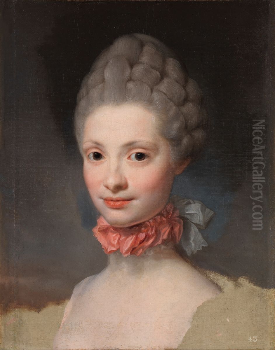 Maria Luisa of Parma Oil Painting by Anton Raphael Mengs