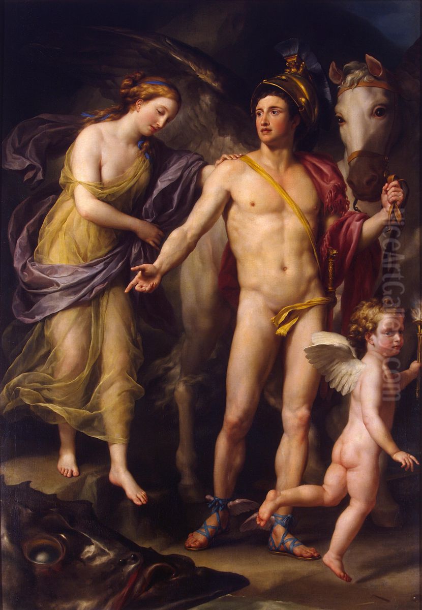 Perseus and Andromeda Oil Painting by Anton Raphael Mengs