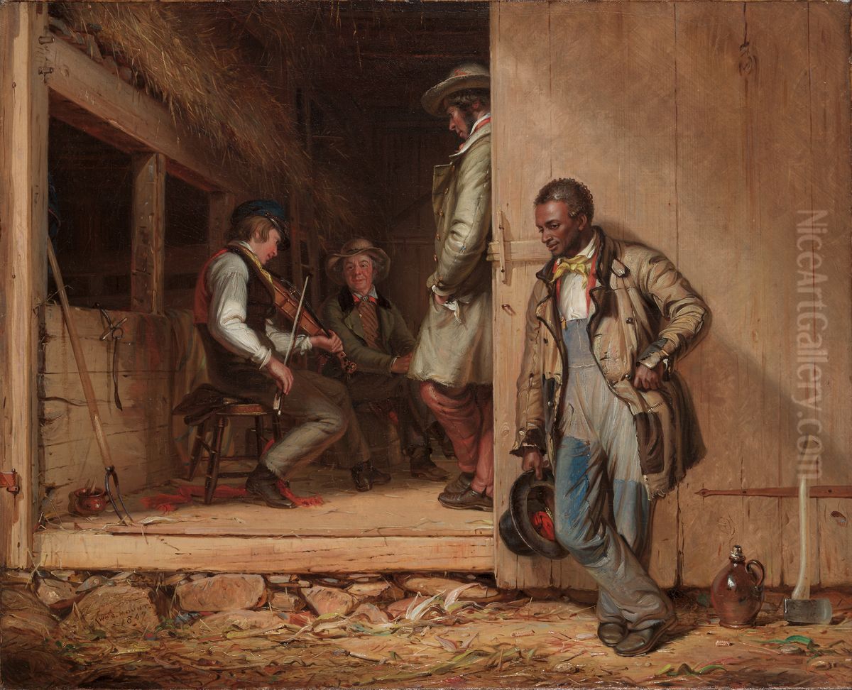 The Power of Music Oil Painting by William Sidney Mount