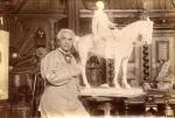 (vesoul, 1824 - Paris, 1904)
 Le 26 Mai 1899 Oil Painting by Jean-Leon Gerome