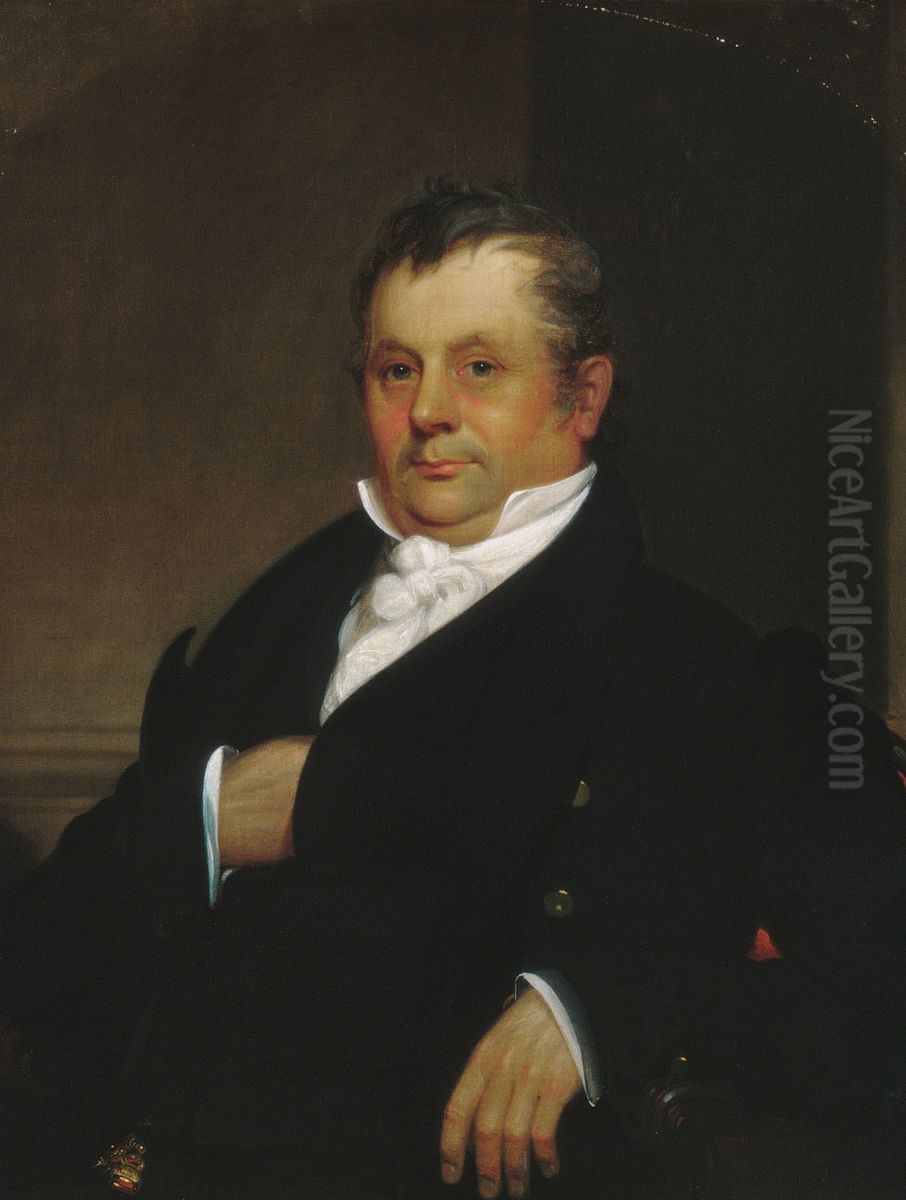 Gideon Tucker Oil Painting by William Sidney Mount