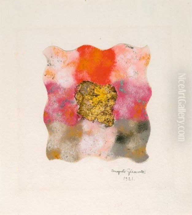 Abstraktion Oil Painting by Augusto Giacometti