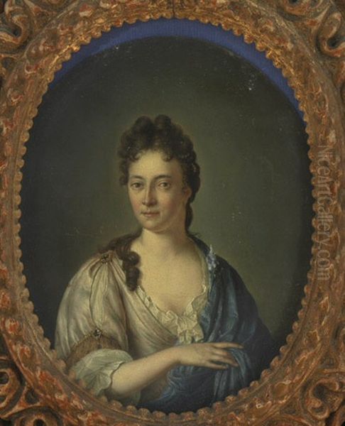 Portrait of a lady Oil Painting by Willem Van Mieris Leiden