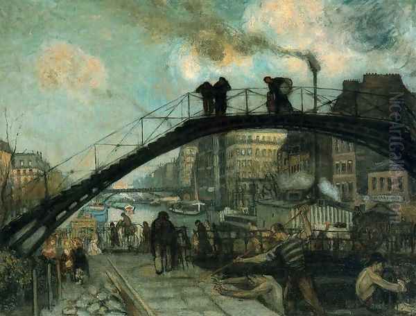 Paisaje Oil Painting by Joaquin Miro