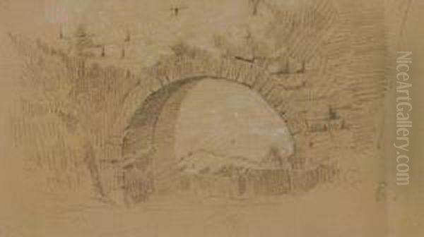 Arco Oil Painting by Francesco Gioli