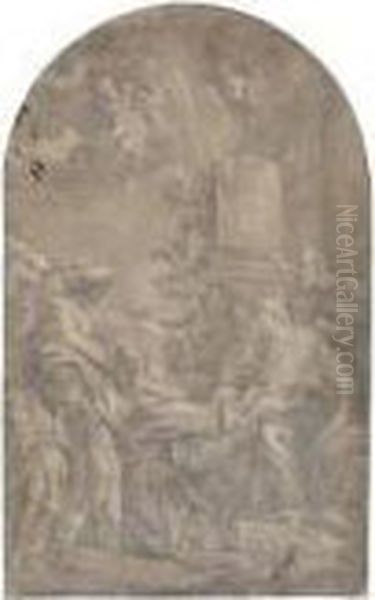 Adoration Of The Shepherds Oil Painting by Luca Giordano