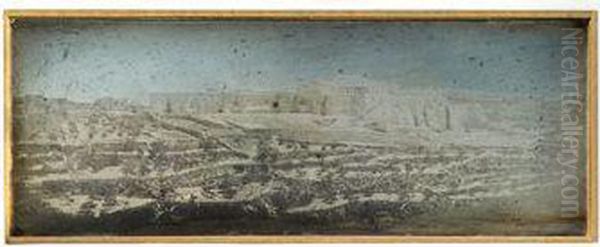 Jerusalem, Porta Aurea Oil Painting by Joseph Philibert Girault De Prangey