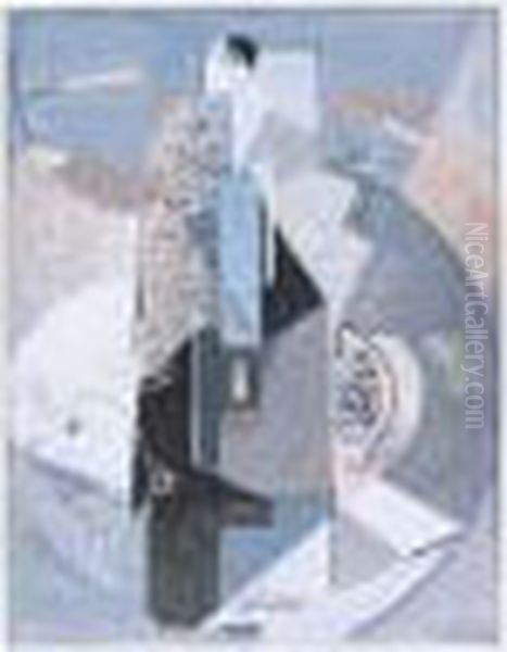 Sur Une Ecuyere De Haute Ecole Oil Painting by Albert Gleizes