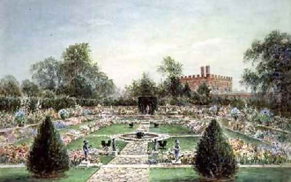 The Italian Garden Oil Painting by Arthur Melville