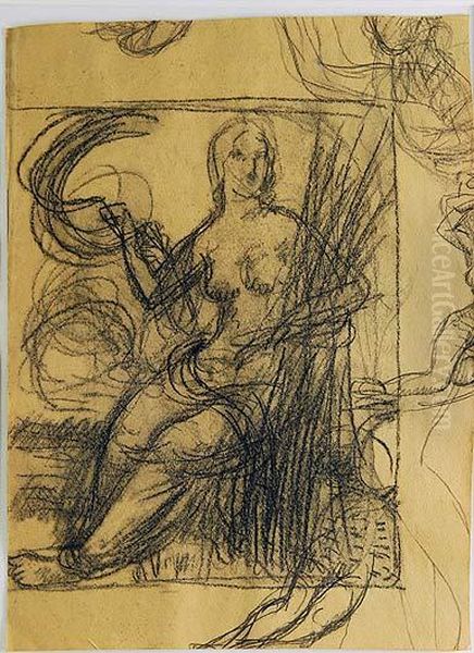 Ceres, 1910-1918 Oil Painting by Julio Gonzalez