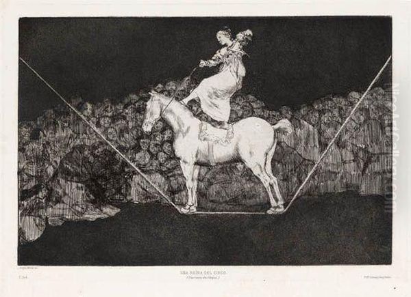 Los Proverbios Oil Painting by Francisco Goya Fuendetodos