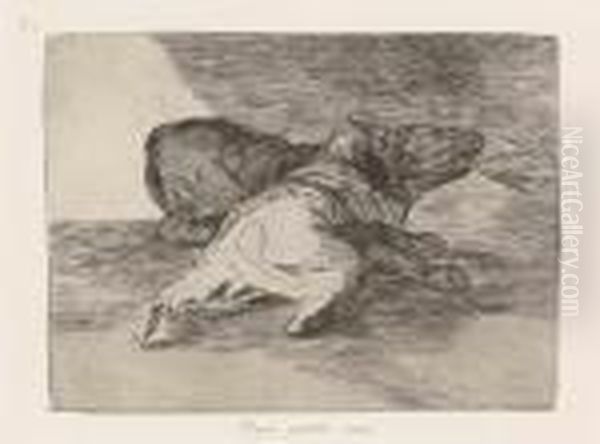 Los Desastres De La Guerra Oil Painting by Francisco Goya Fuendetodos