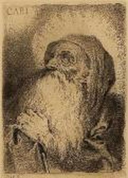 Caritas, San Francisco De Paula Oil Painting by Francisco Goya Fuendetodos