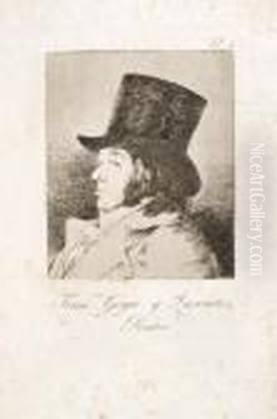 Los Caprichos Oil Painting by Francisco Goya Fuendetodos