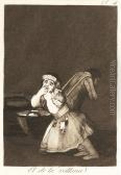 El De Larollona Oil Painting by Francisco Goya Fuendetodos