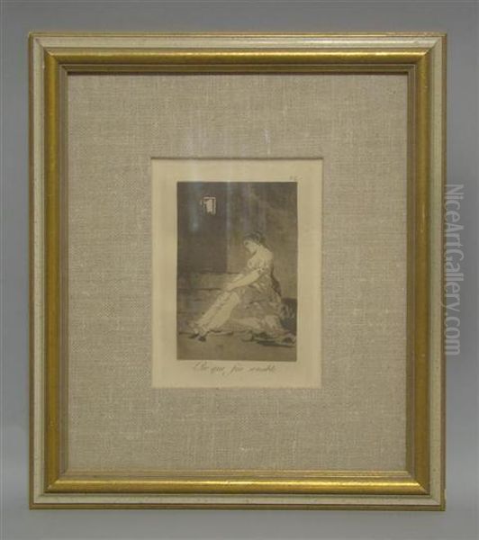 Por Que Fue Sensible Oil Painting by Francisco Goya Fuendetodos